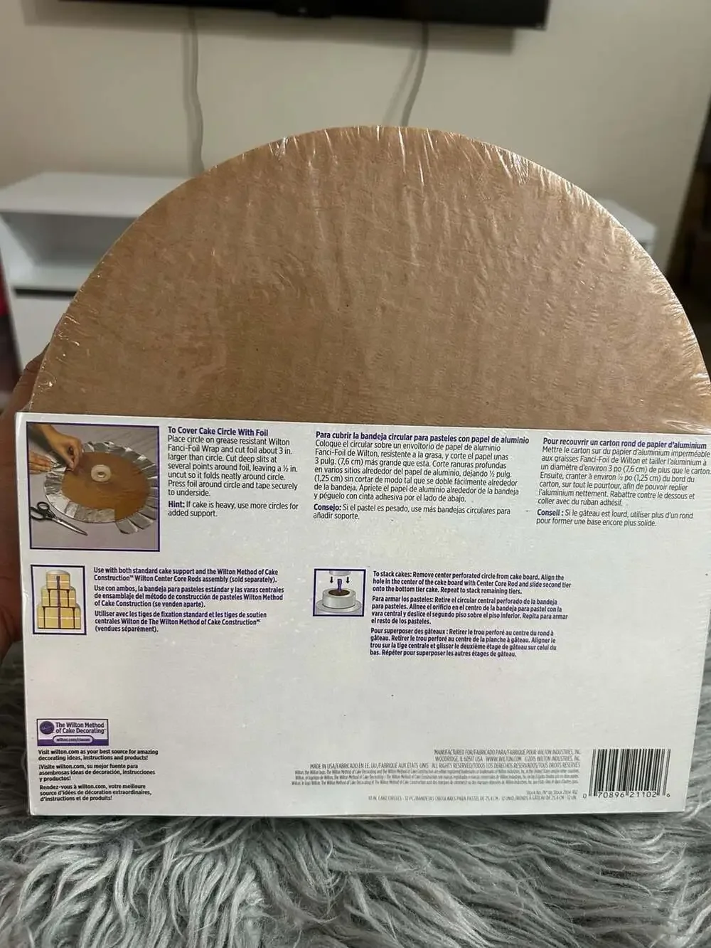 Wilton 10-Inch Round Cake Circles (12 Count)